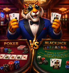 Poker vs. Blackjack